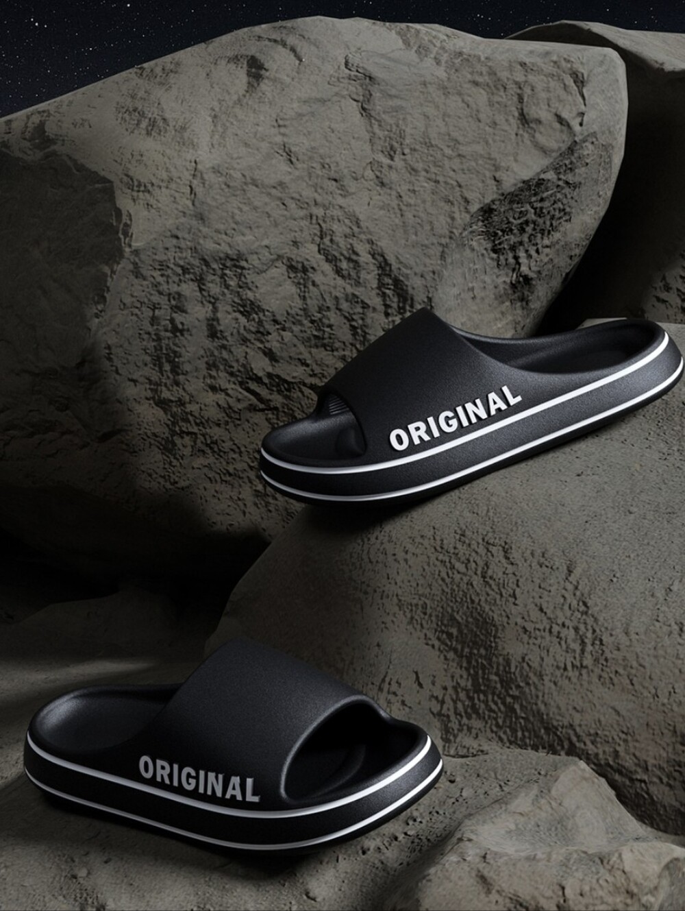 NEW Black Original Slippers